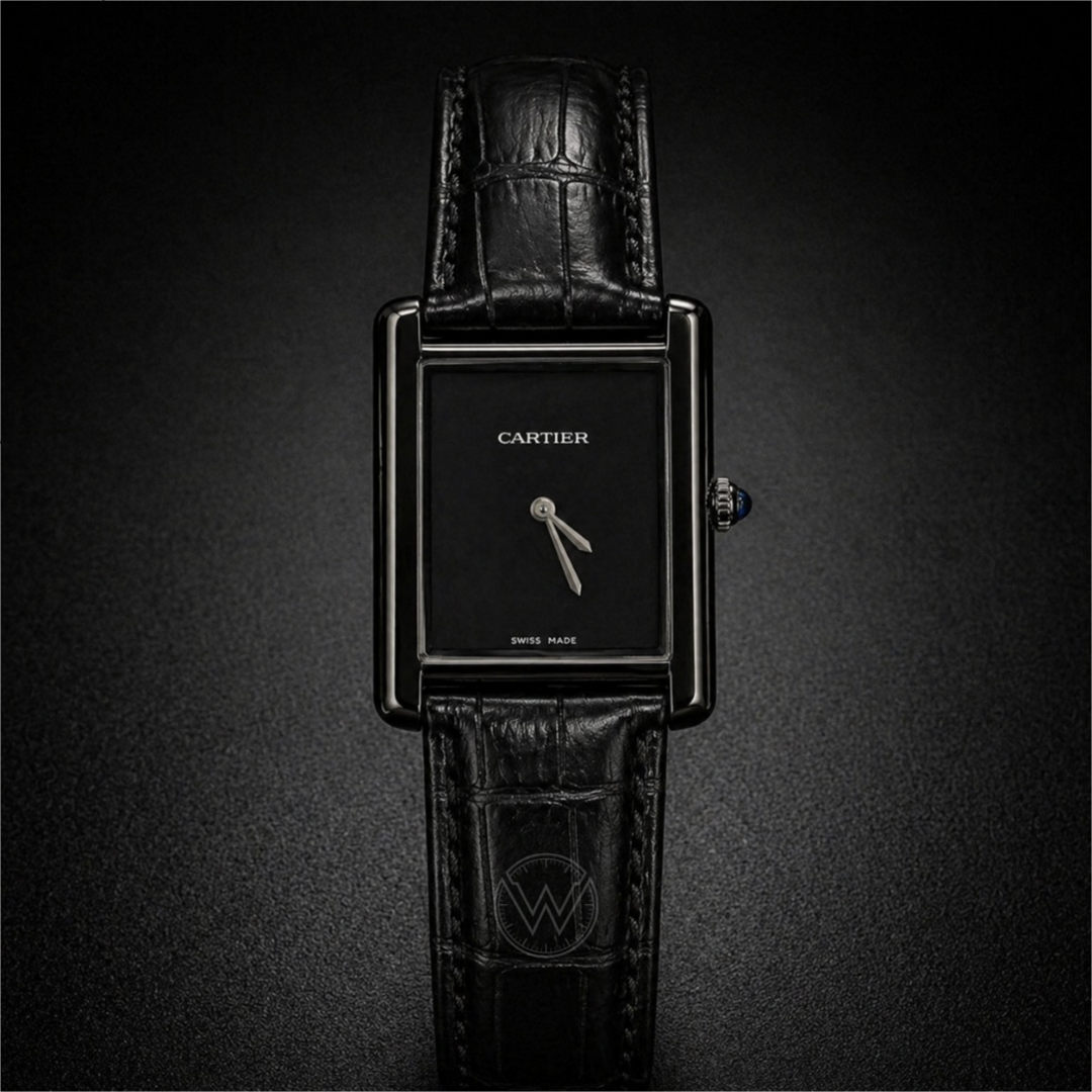 CARTIER - Tank Minimalist Leather Watch