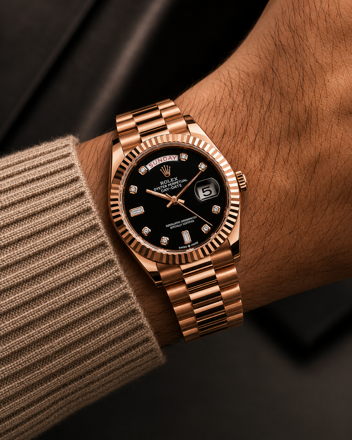 RLX - Day Date Rose Gold