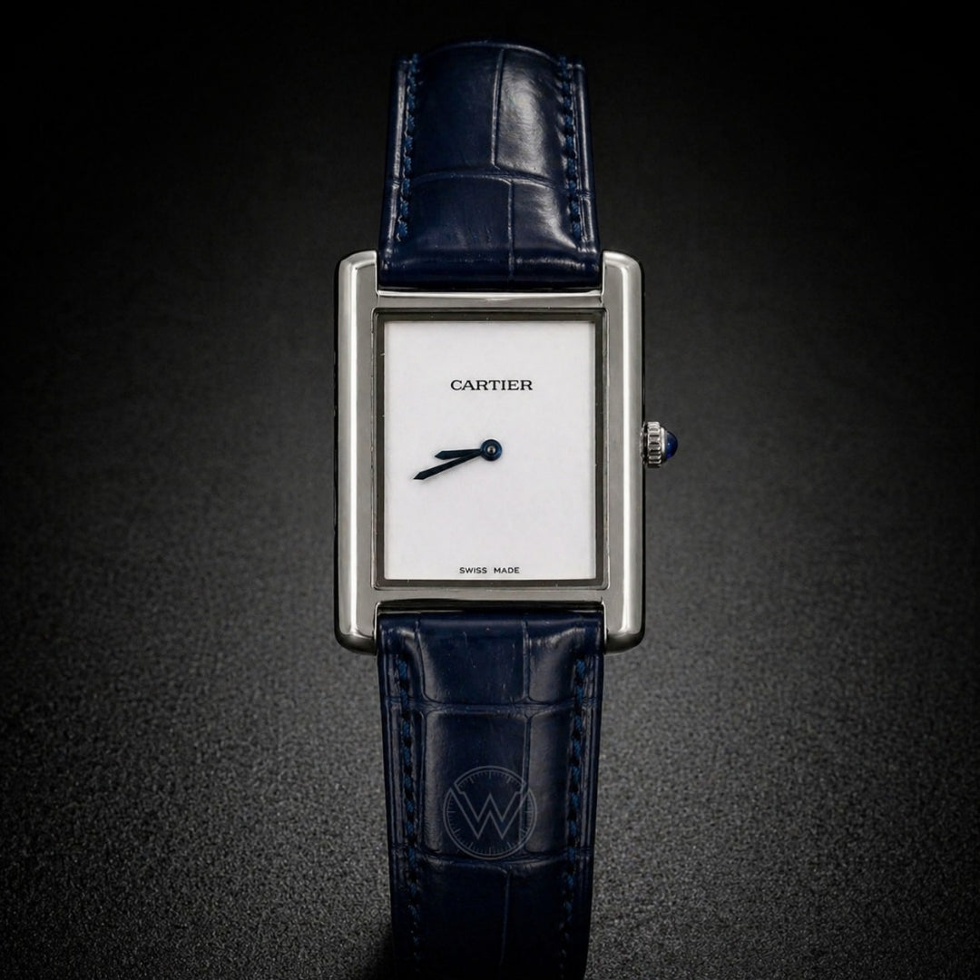CARTIER - Tank Minimalist Leather Watch