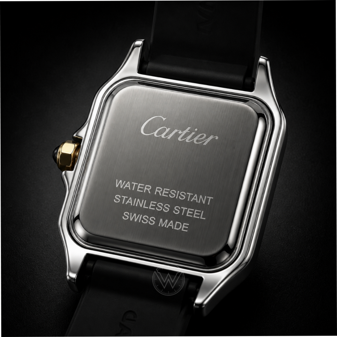 CARTIER - Santos Diamond Bezel Watch
