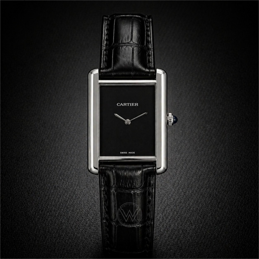 CARTIER - Tank Minimalist Leather Watch
