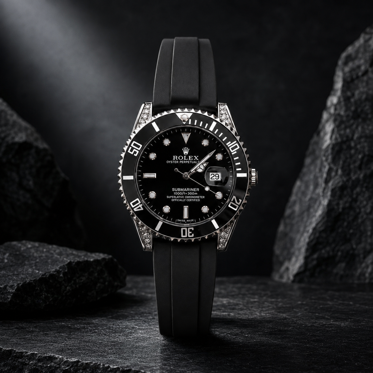 RLX - Submariner Diamond Case Watch