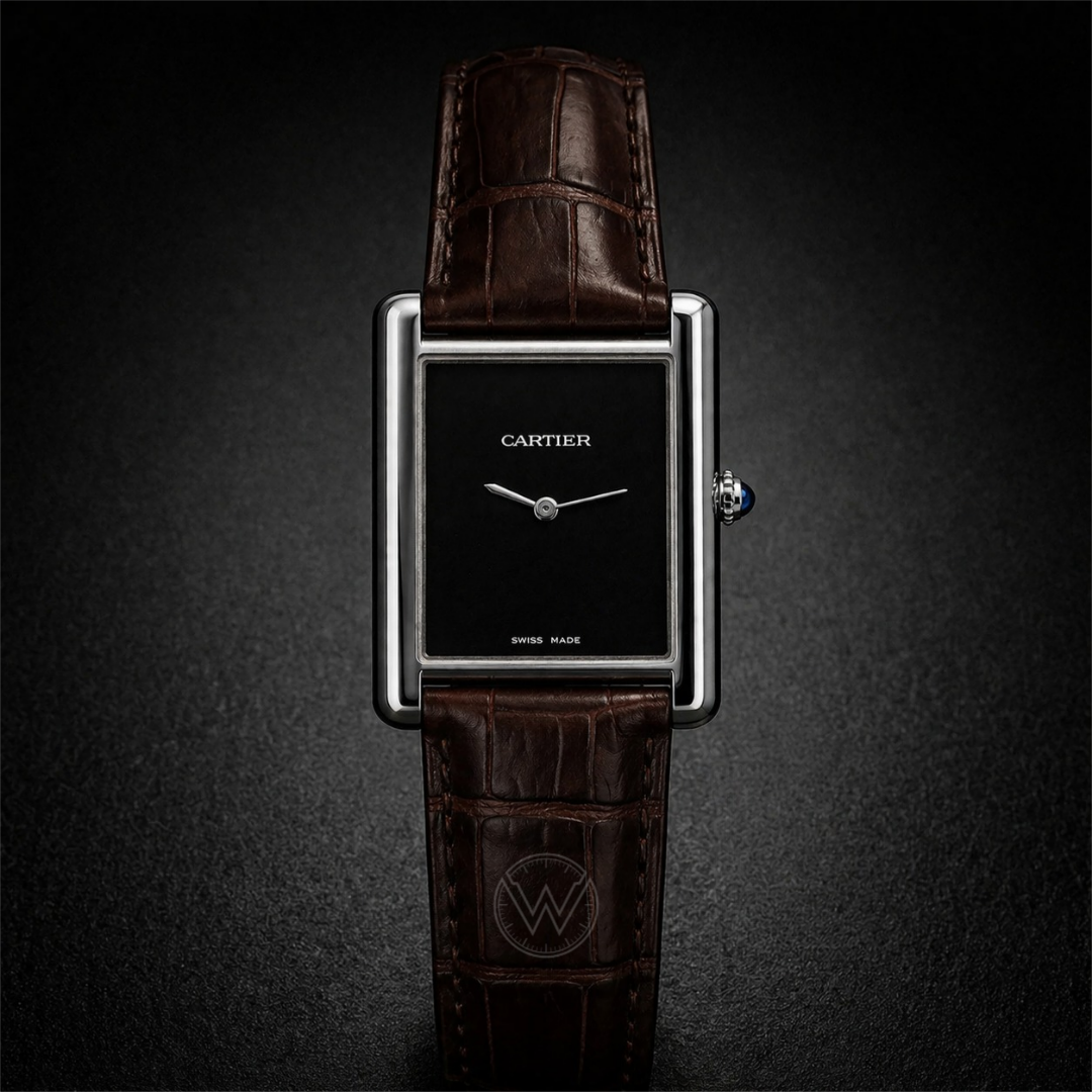 CARTIER - Tank Minimalist Leather Watch