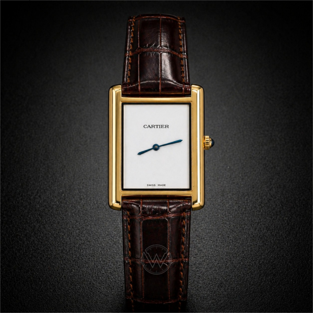 CARTIER - Tank Minimalist Leather Watch