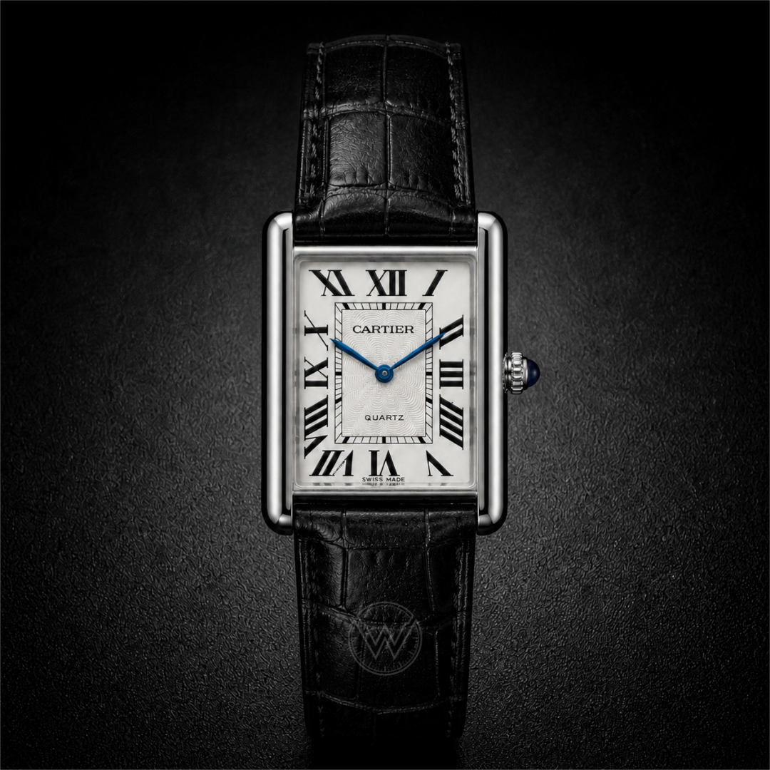 CARTIER - Tank Minimalist Leather Watch