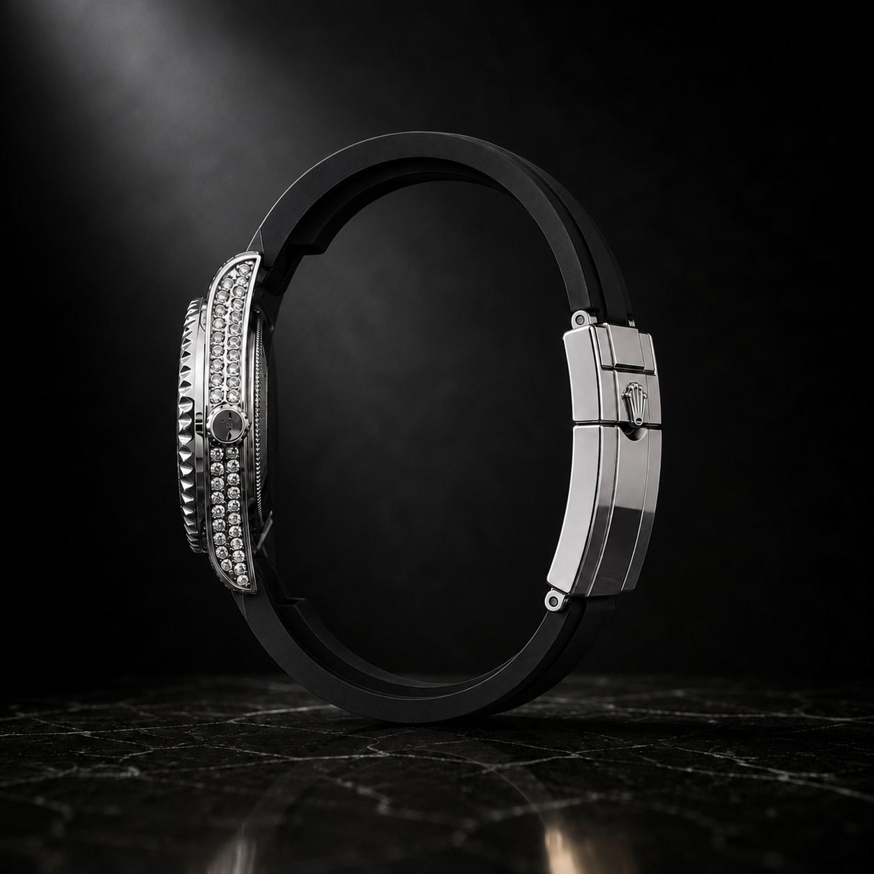 RLX - Submariner Diamond Case Watch