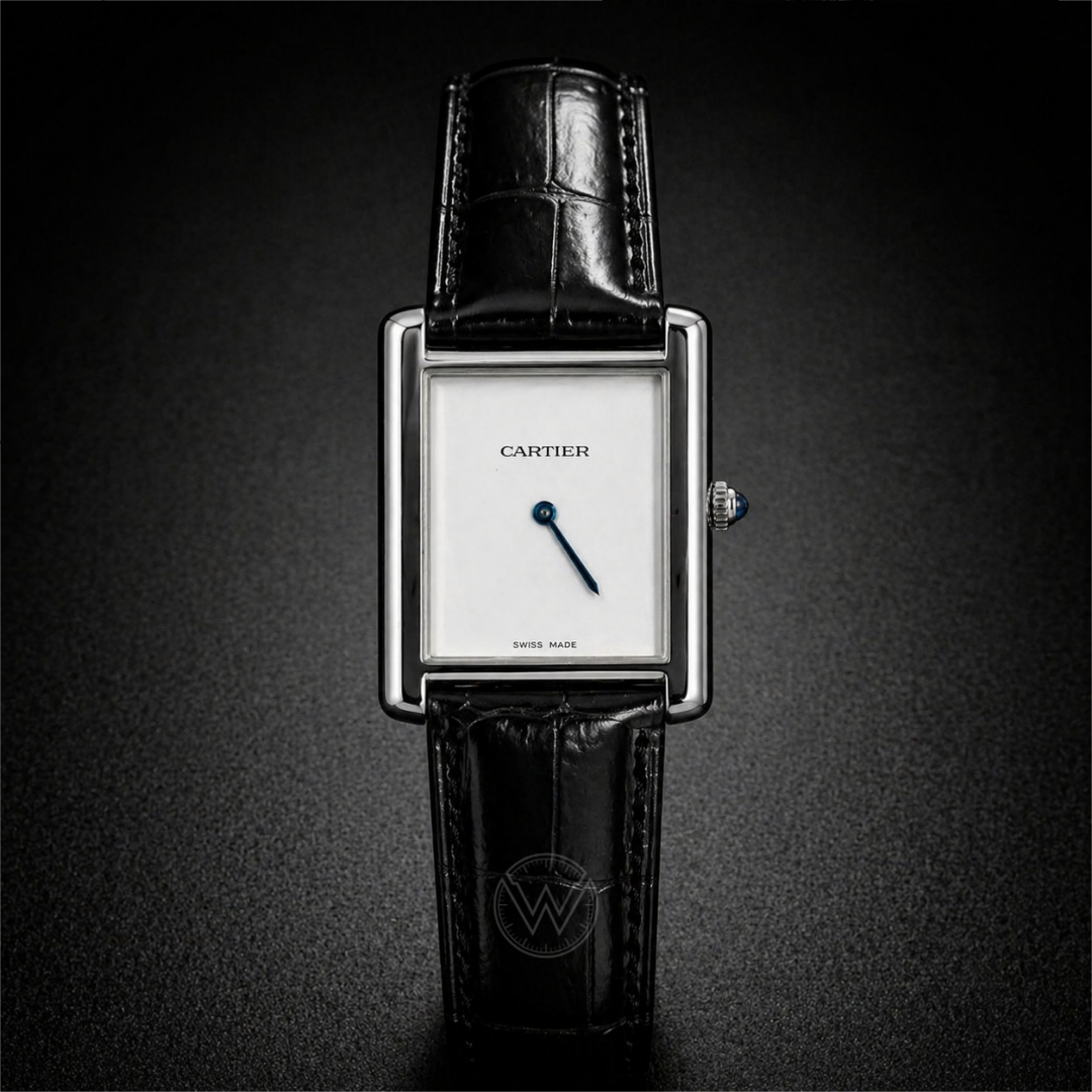 CARTIER - Tank Minimalist Leather Watch